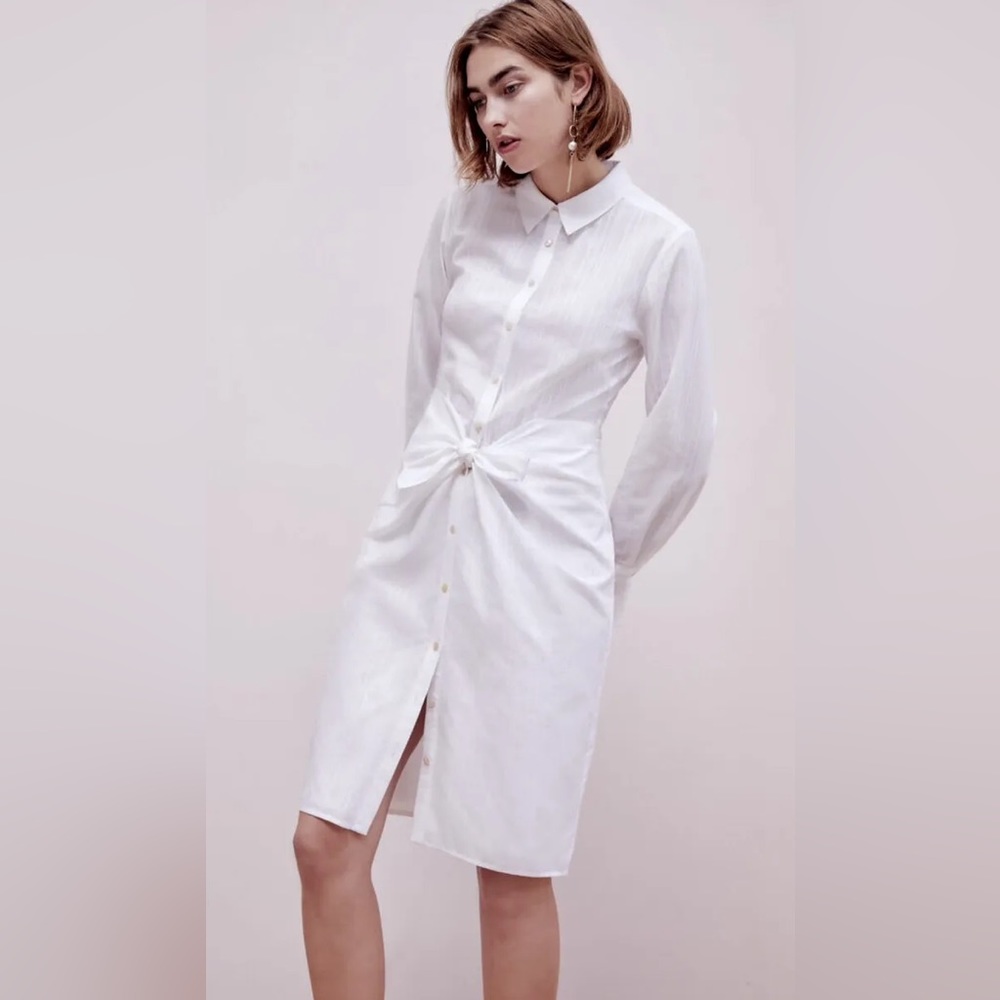 🔥🔥🔥NEW Rebecca Taylor Bow Tie Waist Dress